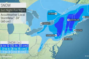 Two Storms Bringing Snow, Rain To New Jersey