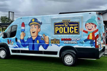 South Jersey Police Department Hands Out 'Bomb Pops' From New Ice Cream Truck