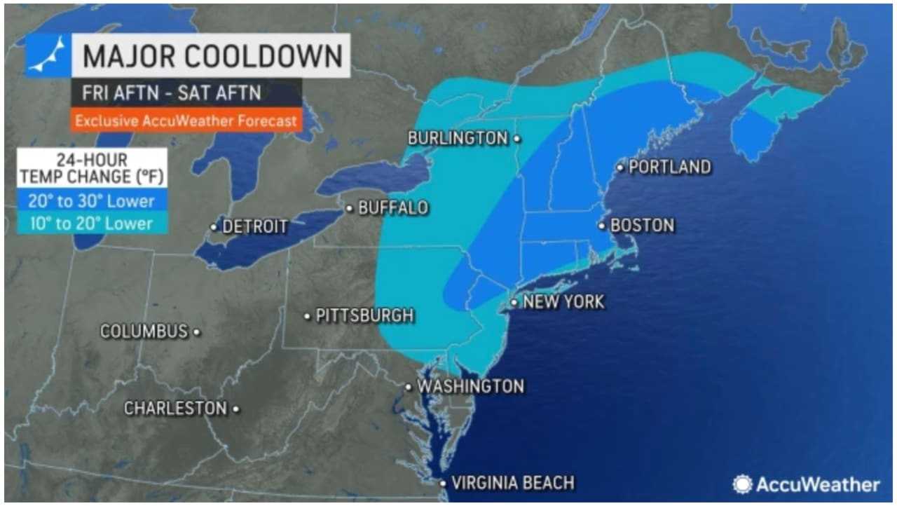 Scattered Storms, Cooldown Will Follow Brief Stretch Of Warm Air