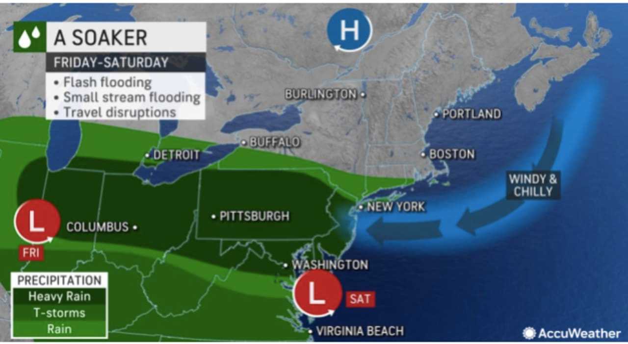Separate Rounds Of Thunderstorms Take Aim On Region