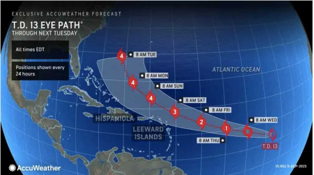 New Tropical System Expected To Become Major Hurricane Threatens East Coast
