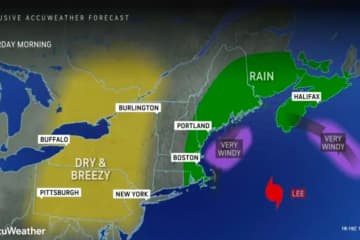 Hurricane Lee Won't Have Much Impact On NJ, Weather Maps Show