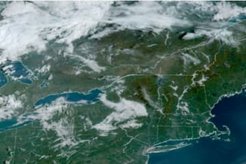 Smoke From Canadian Wildfires Causing Hazy Skies In Much Of Northeast