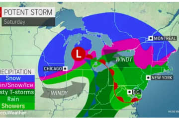 Storm Will Bring Rainy, Raw Conditions With Sleet, Snow Farther North: Here's Latest Timing