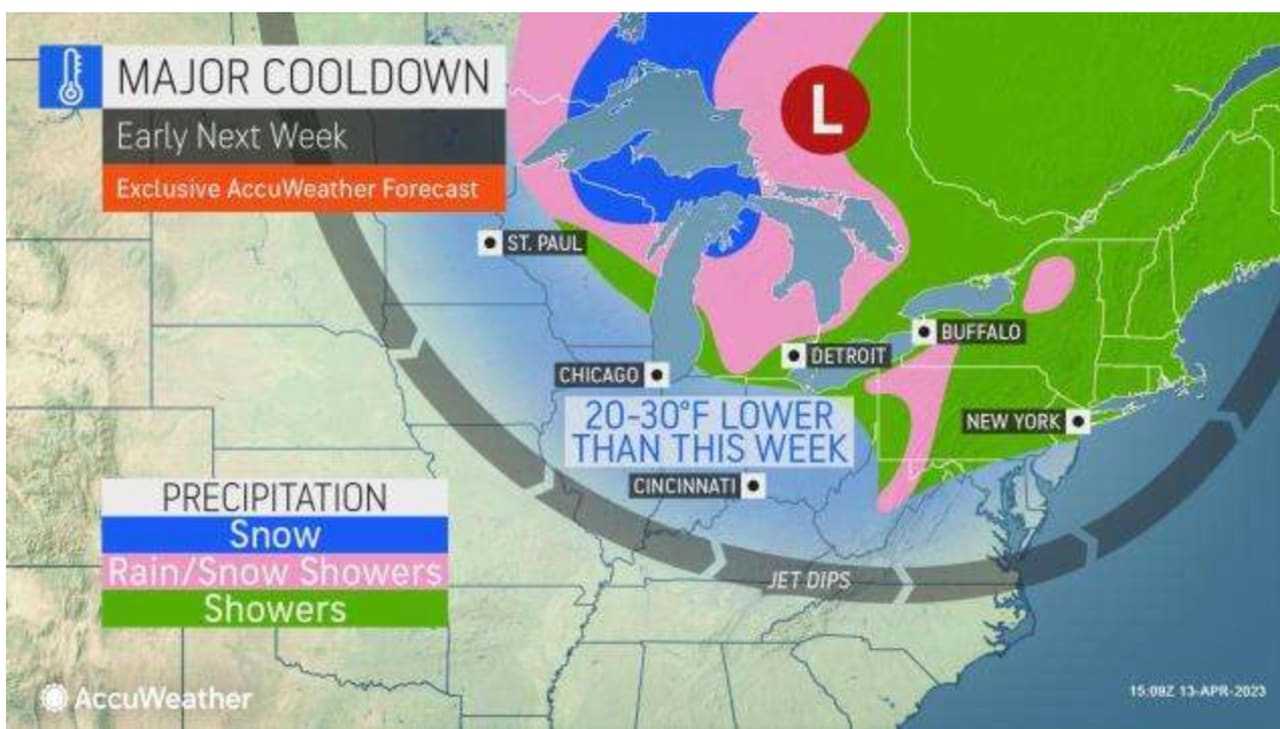 Dramatic Change In Weather Pattern Could Bring Some Snow To Parts Of Northeast