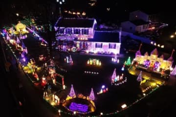 It's Lit! MontCo Family Keeps Christmas Display Going Strong For 40th Year