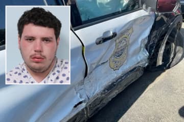 'Here We Go Again': Teen Hits Officer, 2 Cruisers With Stolen Car In Springfield, Police Say