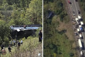 Update: 5 Students In Critical Condition After Bus Goes Down Embankment In Orange County