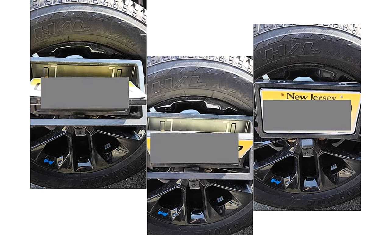 GOTCHA! NJ Driver Busted A Second Time For Using Plate-Flipping Gizmo At GWB Tolls (VIDEO)