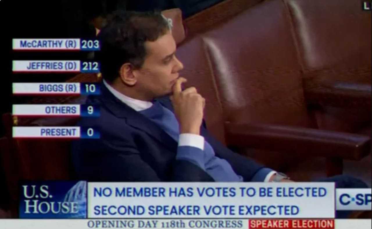 Persona Non Grata: Embattled NY Rep-Elect Santos Endures Lonely First Days In Congress
