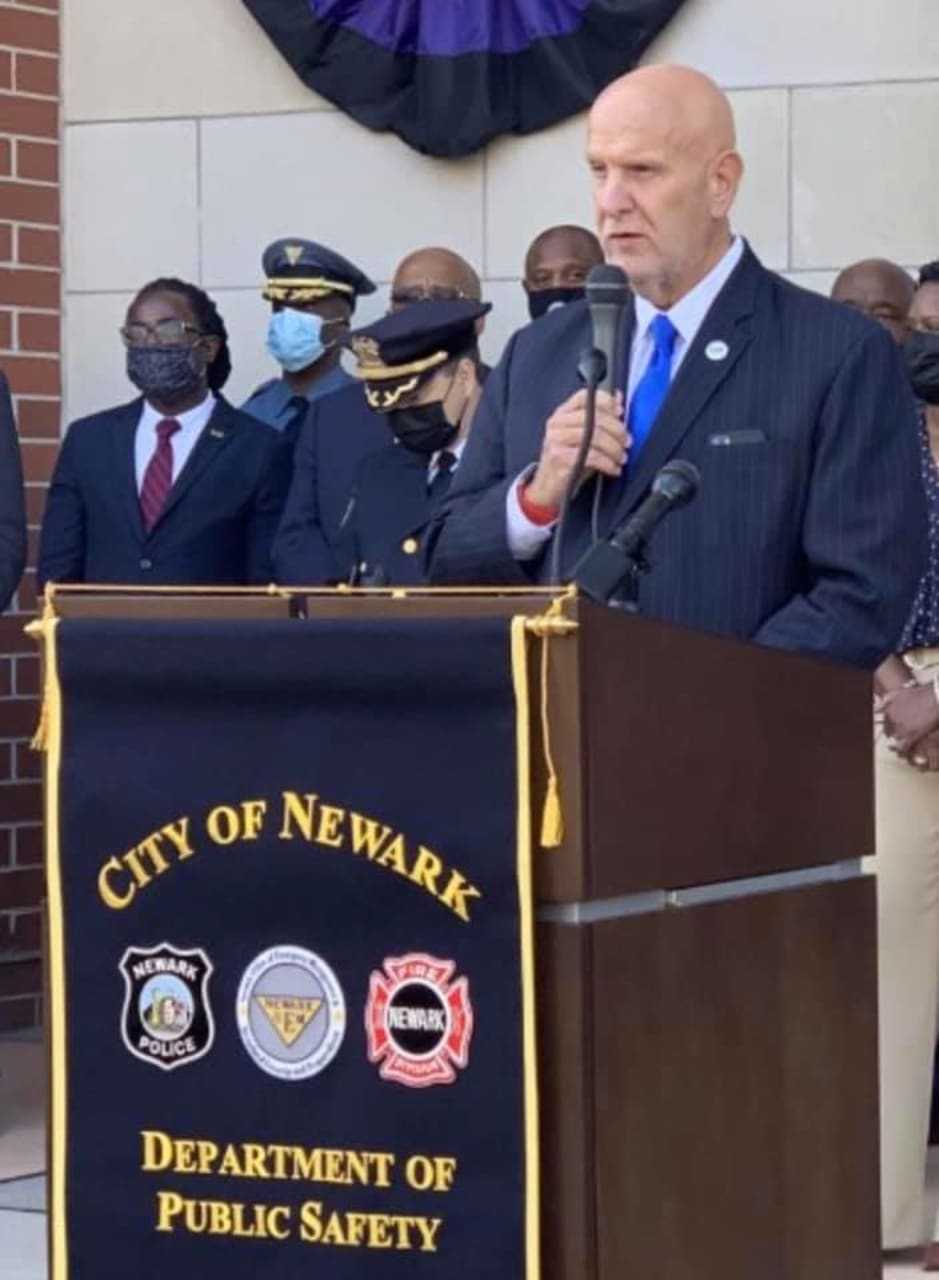 Newark Public Safety Director Anthony F. Ambrose addresses gun violence.