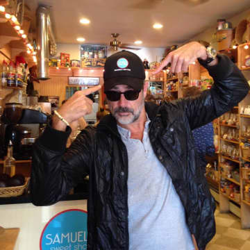 Actor Jeffrey Dean Morgan is part-owner of Samuel's Sweet Shop in Rhinebeck.