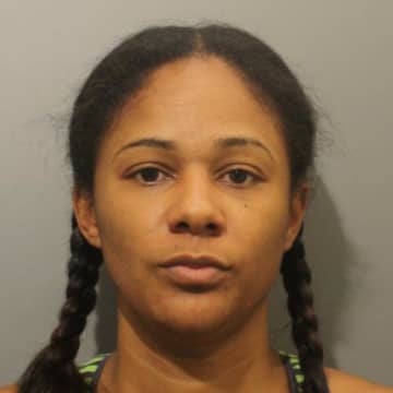 Valencia Gamble has been charged in credit card fraud in Wilton.