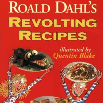 Roald Dahl’s “Revolting Recipes" is the prize in the icky snack contest.