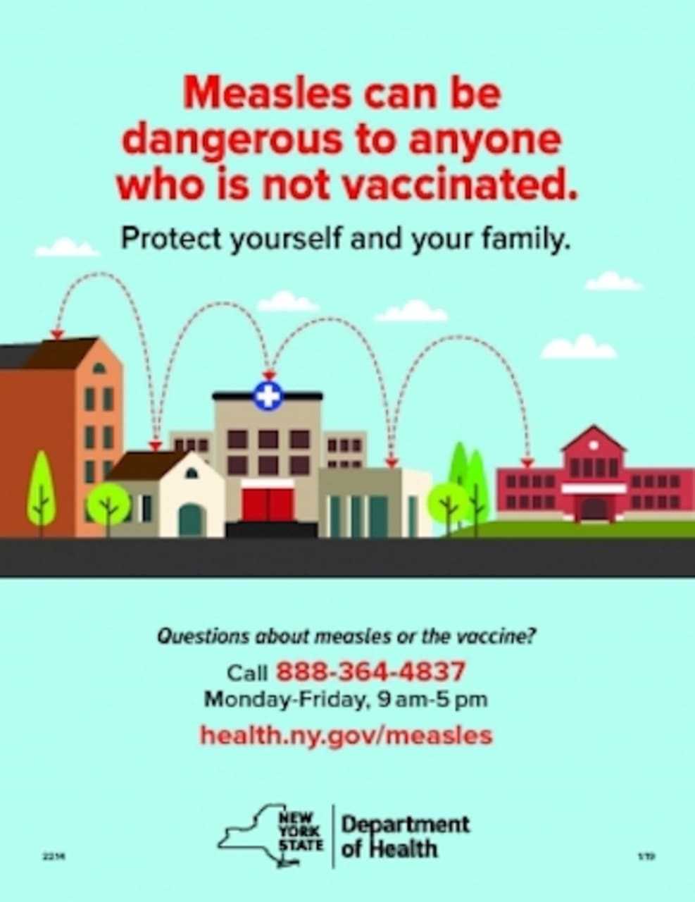 The measles outbreak that has spread throughout the nation has reached the highest level in 25 years, officials announced this week.
