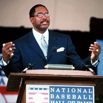 Dave Winfield was inducted into the Baseball Hall of Fame in Cooperstown in 2001.