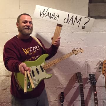Robert Mohr of Bergenfield organizes open jam sessions at Teaneck's Mexicali Live. 