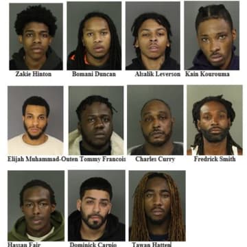 Newark police recovered 19 weapons and made 12 related arrests in the last week.
