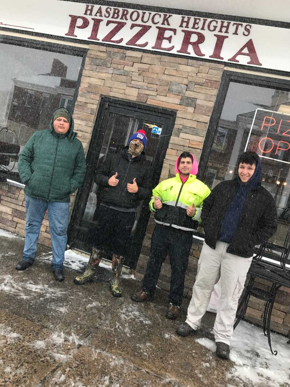 Hasbrouck Heights Pizzeria Weathers Snowstorm Stella GarfieldLodi