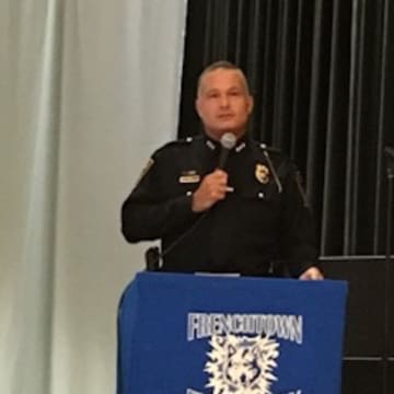 Trumbull Chief of Police Michael Lombardo