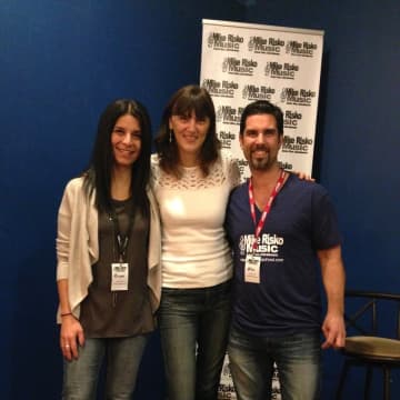 Miriam Risko, Jen Sincero and Mike Risko.