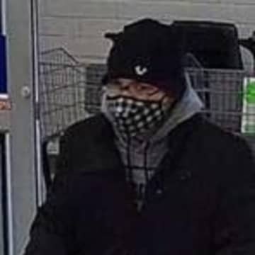 Police are searching for a man accused of stealing merchandise worth more than $1,500 from a Long Island store.