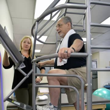 Rockland County resident Nicholas Longo, 74, was so pleased with the results of his participation in the prehabilitation program at The Valley Hospital in Ridgewood that he re-enrolled to prepare for his second knee-replacement.