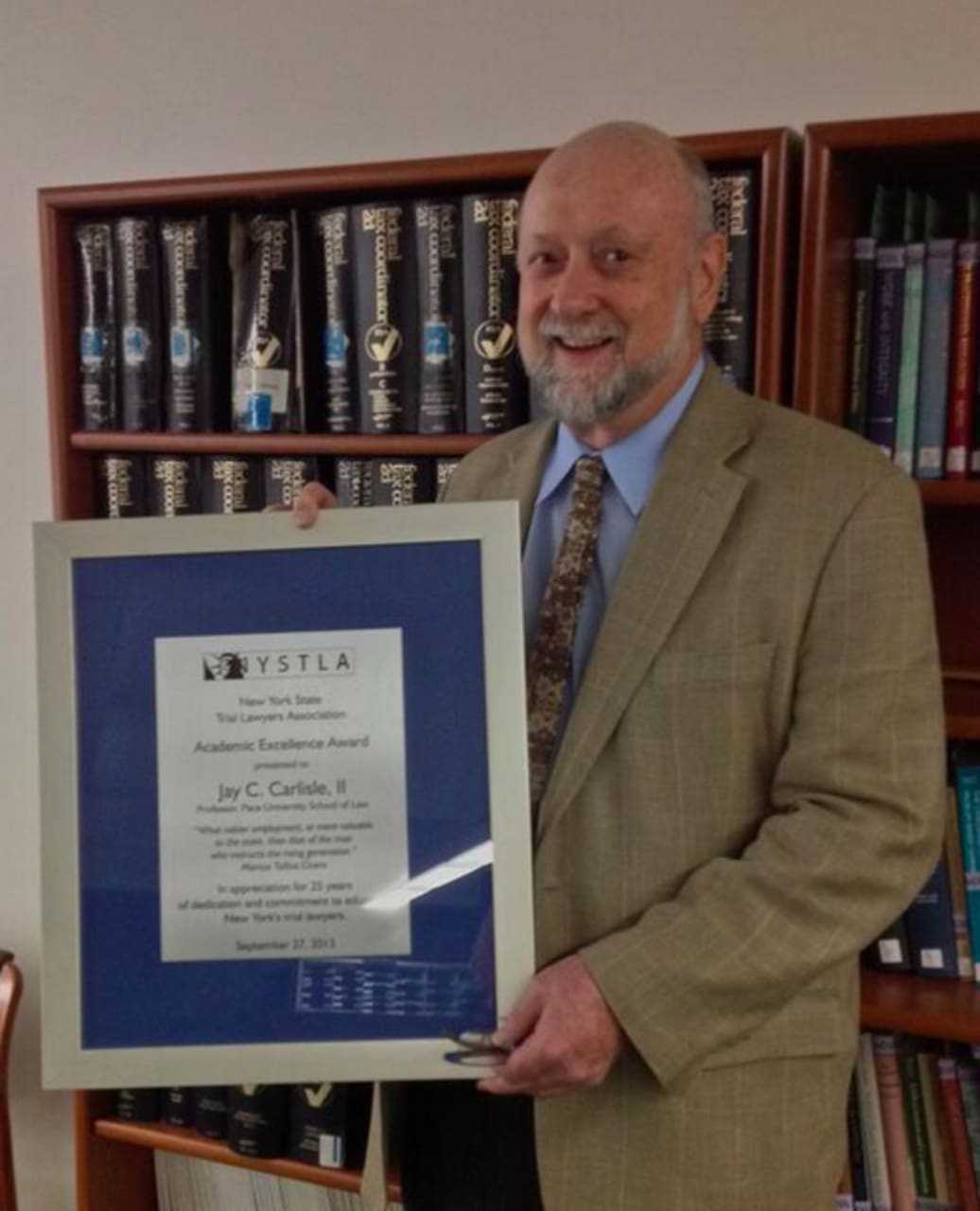 Pace Law Professors Efforts Recognized By New York Law Journal Armonk