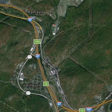John Rivera, 59, lost control of his vehicle on the southbound I-87 ramp from Route 17.