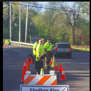 Shelton Volunteer Fire Company #4 Pine Rock Park conducted its annual Boot Drive on Saturday, May 14, at its headquarters at 722 Long Hill Ave.