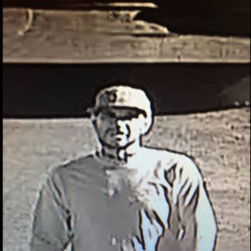 The Bethel Police Department is looking for information on the identification of a man and/or vehicle. The man is a suspect in a theft of copper.