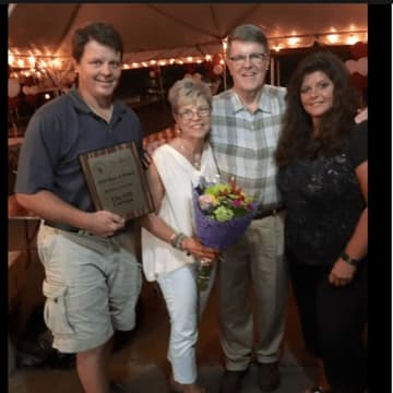 Bob Craybas, Joan Craybas, Larry Craybas and Terri Craybas run Gift Cottage in Bethel. The store received the 2016 Business of the Year award from Bethel Chamber of Commerce.