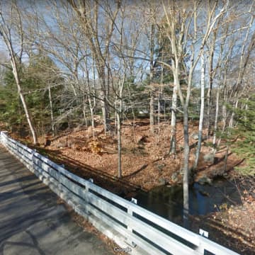 New Canaan first responders rescued a man who fell through an icy pond.