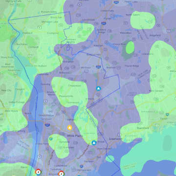 Con Edison Outage Map on Monday, Sept. 10.