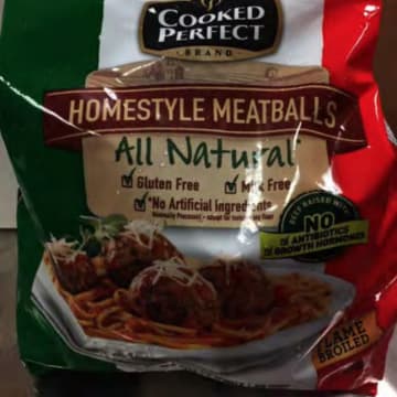 A recall has been issued for meatball products distributed nationwide.