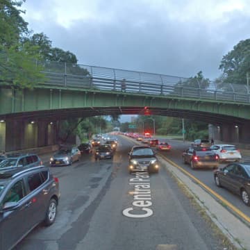 Central Park Avenue near Palmer Road in Yonkers.