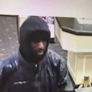 A bank robbery suspect is wanted by police in Nassau County.
