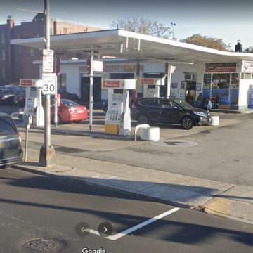 The gas station at 131 W. Merrick Road in Freeport.