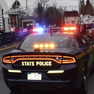A Westchester man was arrested by New York State Police during a traffic stop for allegedly having a pair of metal knuckles.