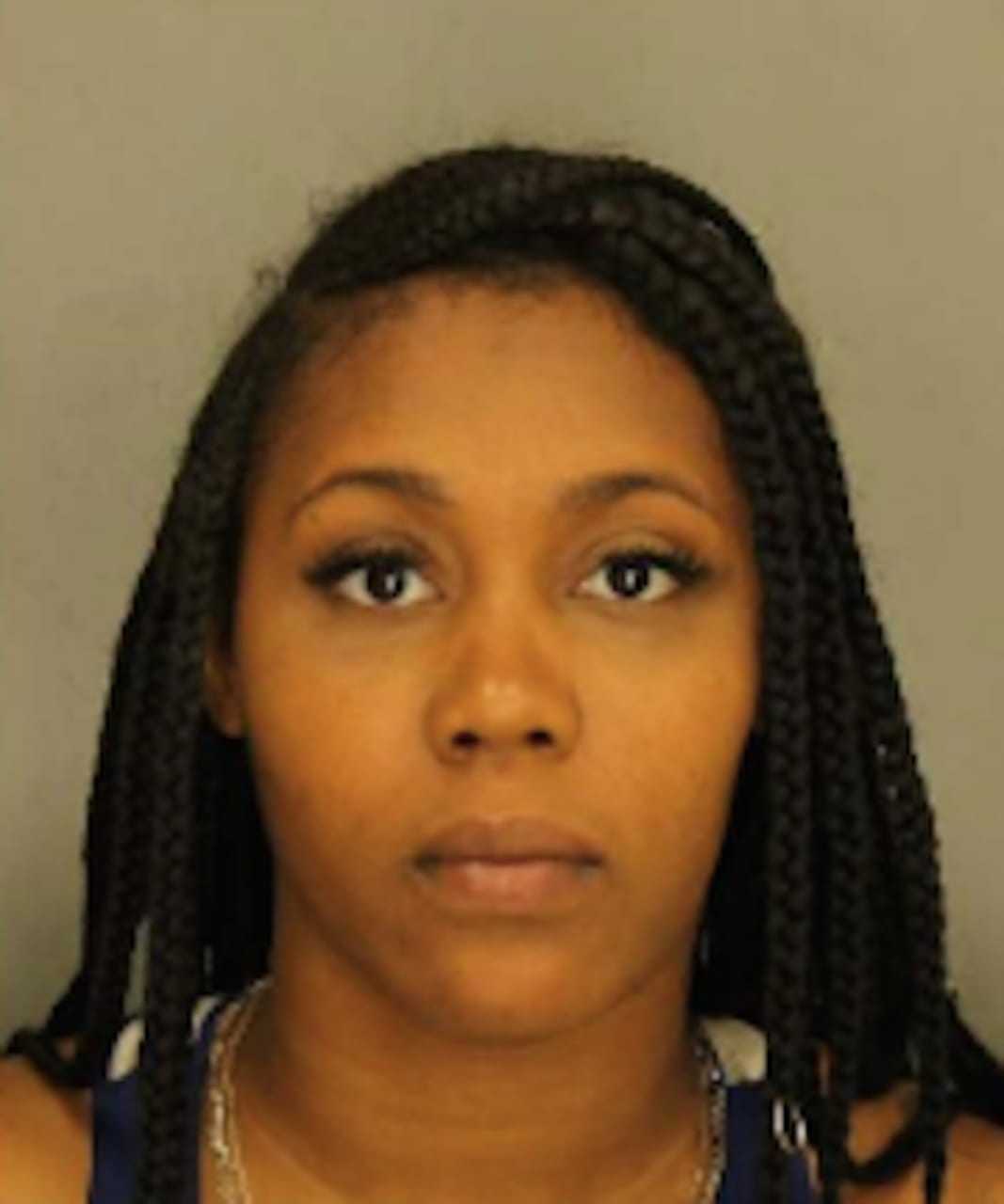 A photo of the wanted woman.