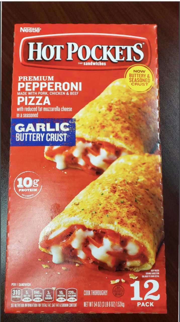Pepperoni hot pockets