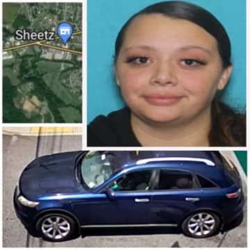 Hailey Ann Mia Torres the 2018 Kia Forte she was allegedly seen fleeing the scene of the shooting in and a map of the area where the shooting happened.