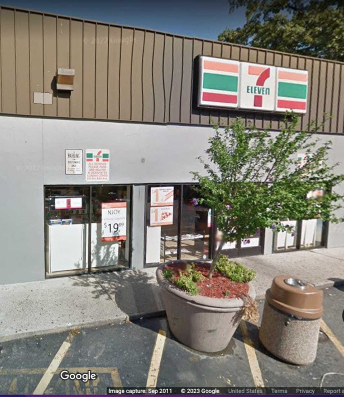 The 7-Eleven at 471 McLean Ave. in Yonkers.