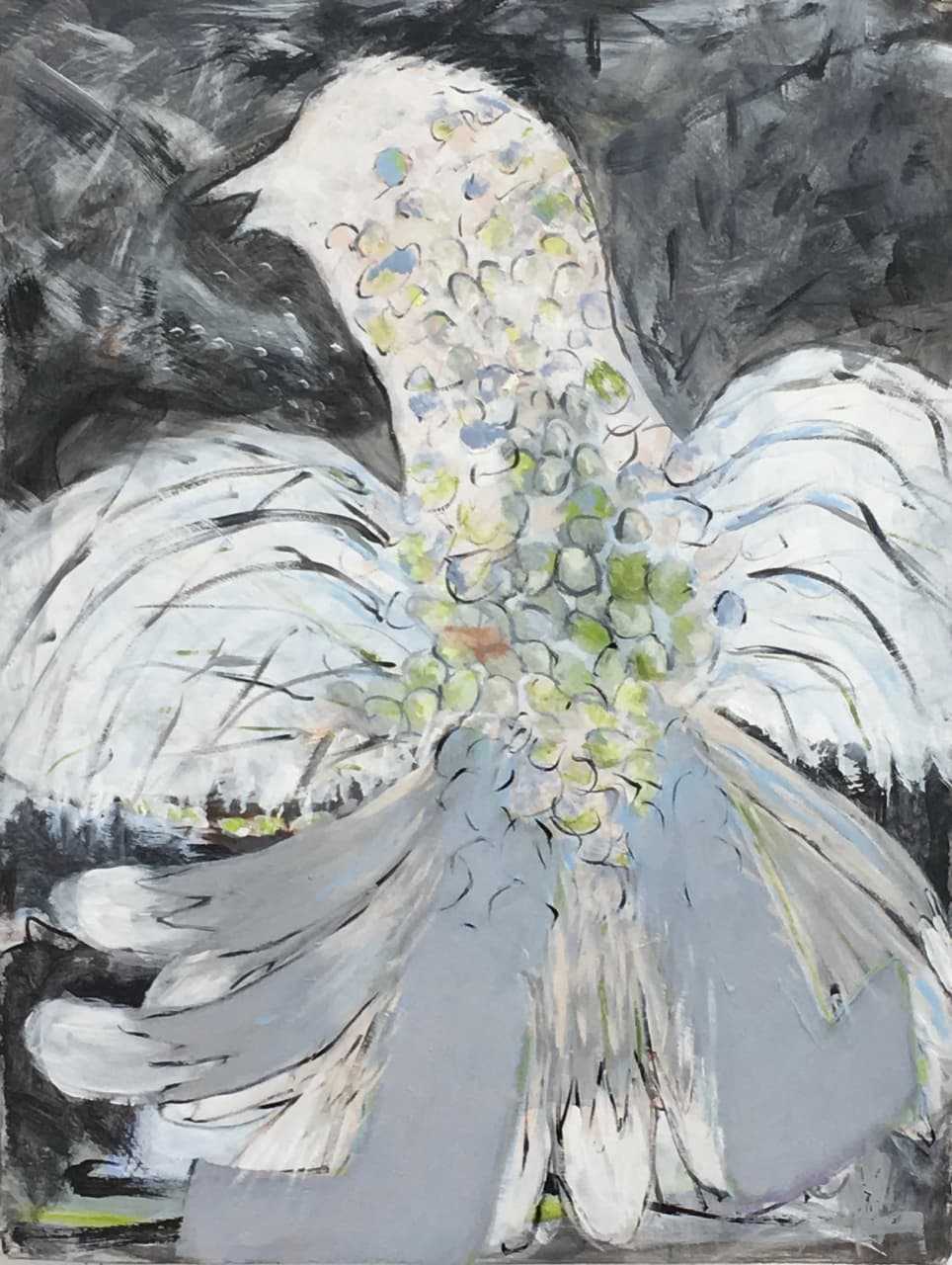 Judith Steinberg's "Something Blue" will be part of her solo show at Silvermine Arts Center in January.