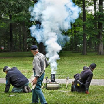 Volunteers will re-enact a Civil War encampment Oct. 1 and Oct. 2 at the Long Pond Ironworks Museum grounds in West Milford's Hewitt.