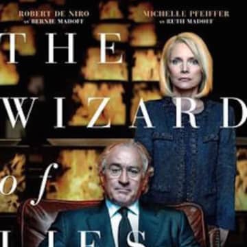 Michelle Pfeiffer plays Ruth Madoff in the HBO film "The Wizard of Lies," and Robert De Niro stars as Bernie Madoff.