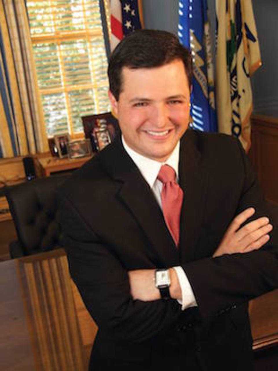 Tim Herbst was re-elected as Trumbull's first selectman on Tuesday
