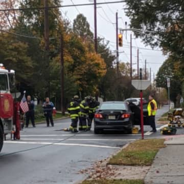 The crash occurred around 2:30 p.m. at Henley Avenue and Boulevard in New Milford.