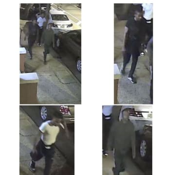 The three people pictured here are suspects in a violent robbery in Newark's Ironbound earlier this month.
