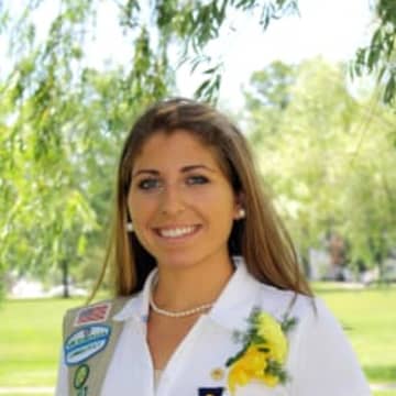 Wilton's Victoria Babchak was among 70 Girl Scouts in the state to win a Girl Scout Gold Award, the highest Girl Scout honor. 